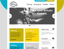 Tablet Screenshot of kinderblick.org